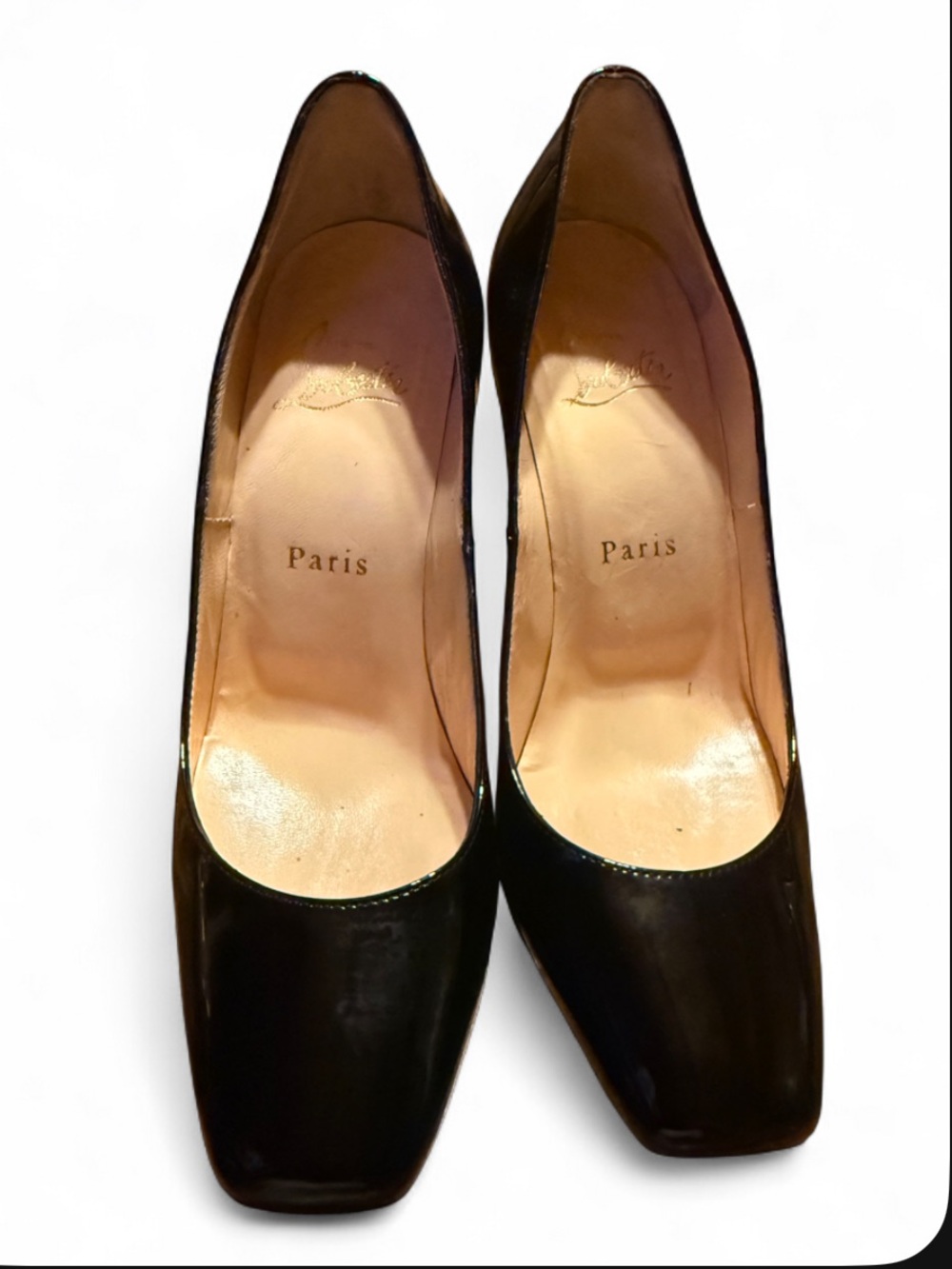 Patent Leather Black Pumps